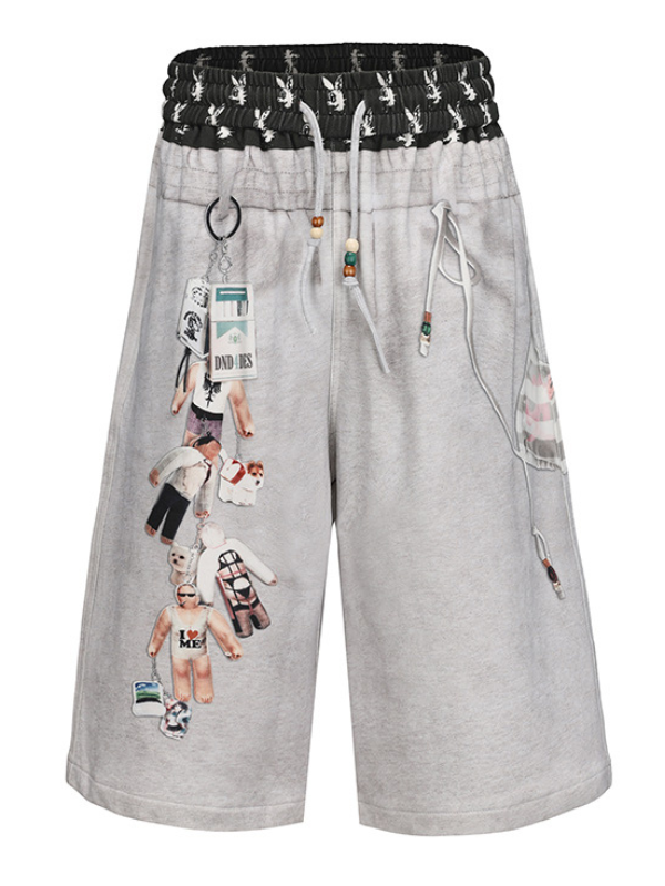 Doll Charm Sweat Short Pants