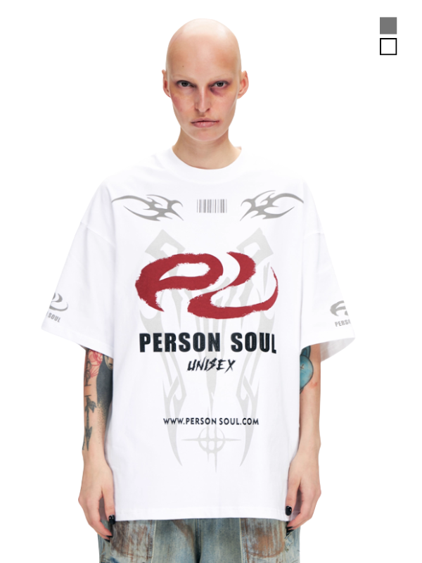 Vintage Wash Oversized Logo T-Shirt