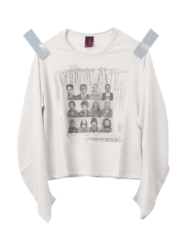 Narrow Gate Photo Print Long Sleeve Tee