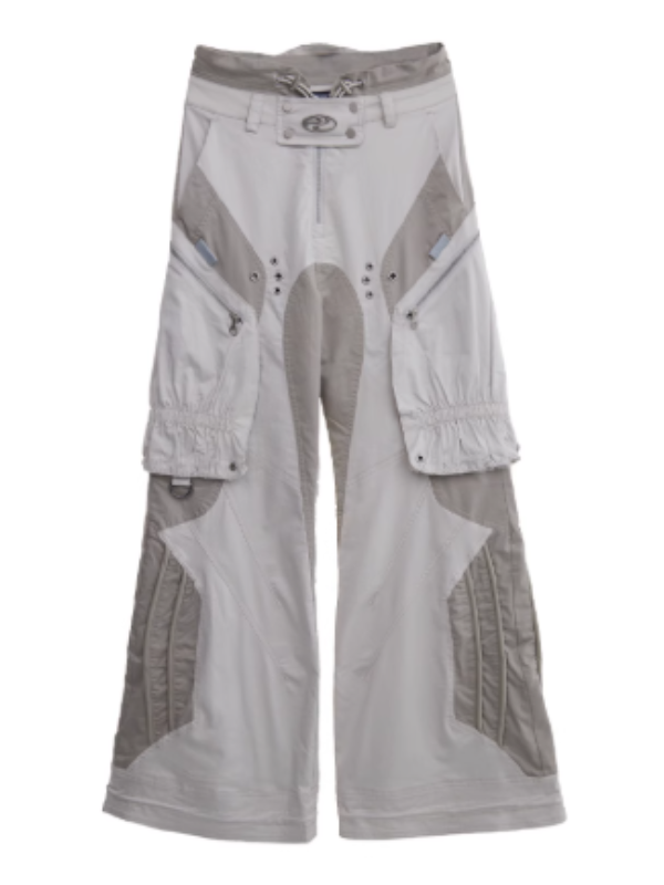 Hybrid Panel Cargo Wide Pants