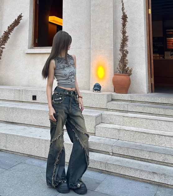 Fringe Line Vintage Jeans