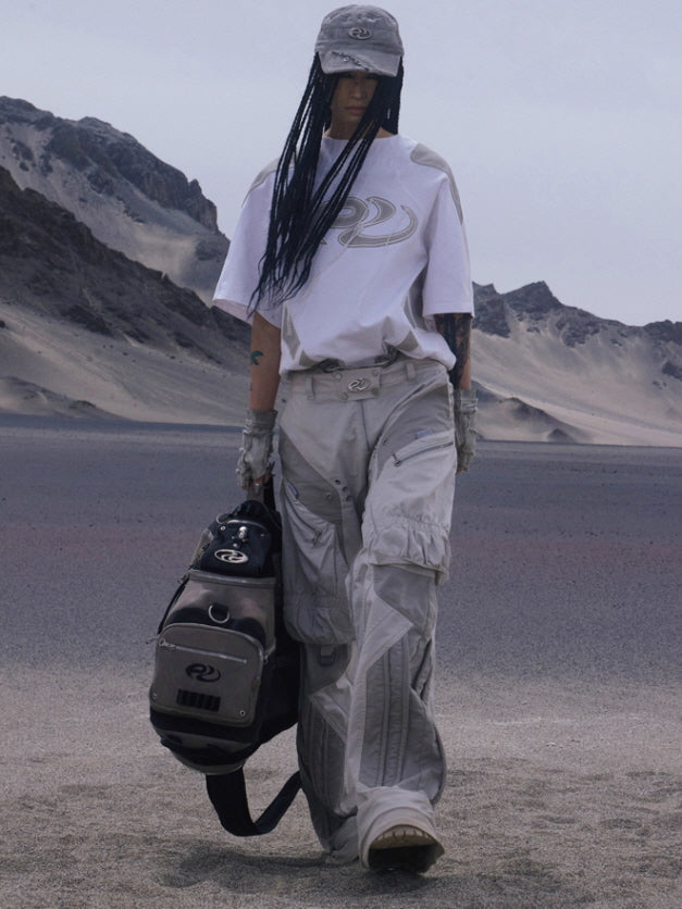 Hybrid Panel Cargo Wide Pants