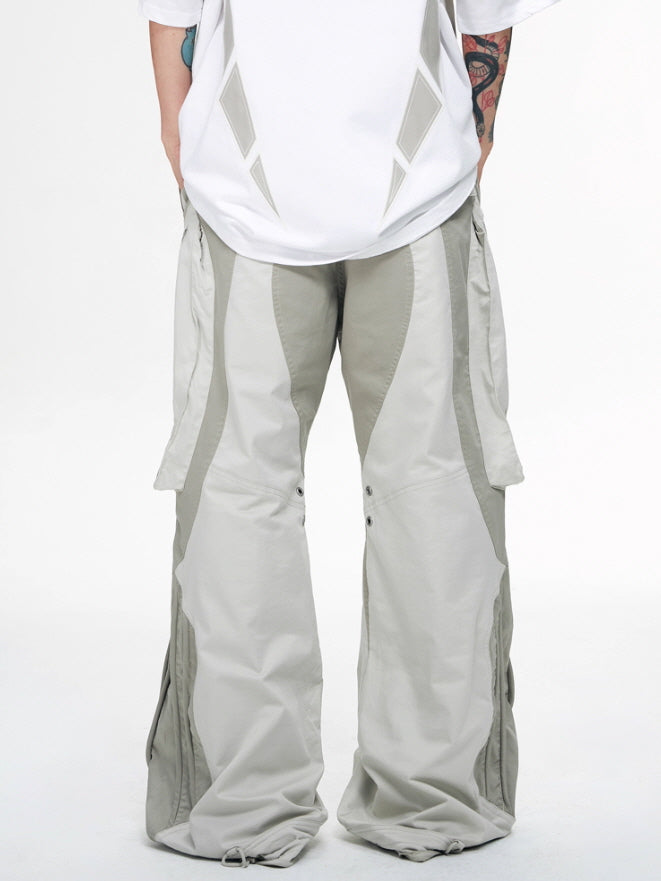 Hybrid Panel Cargo Wide Pants