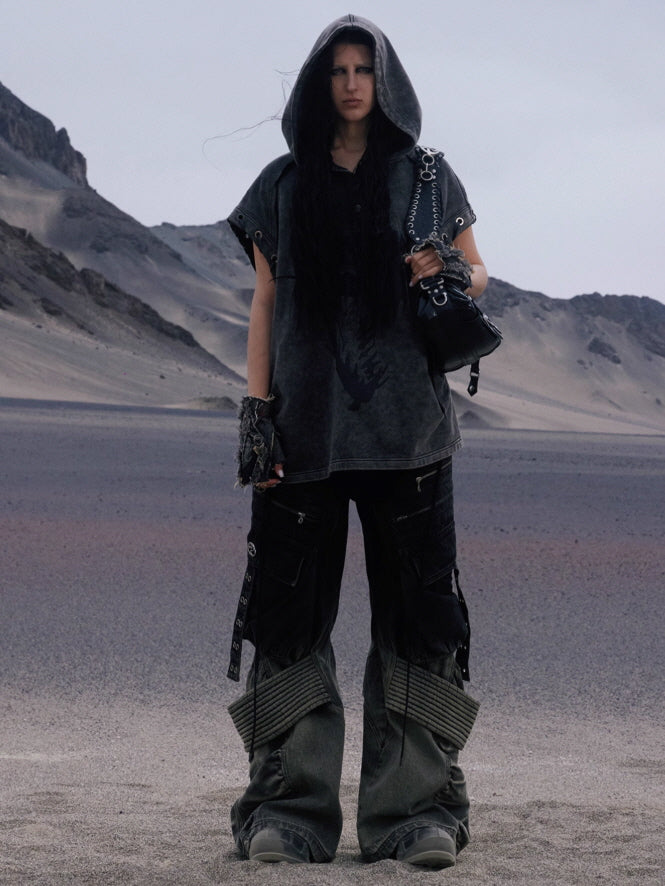 Dystopian Desert Layered Cargo Pants