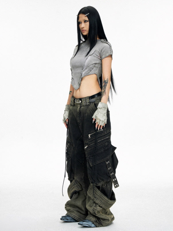 Dystopian Desert Layered Cargo Pants
