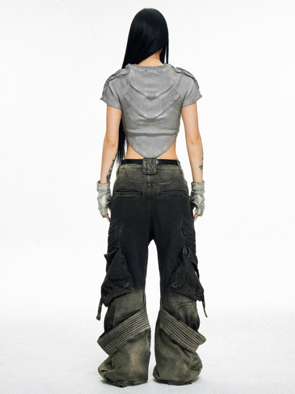 Dystopian Desert Layered Cargo Pants