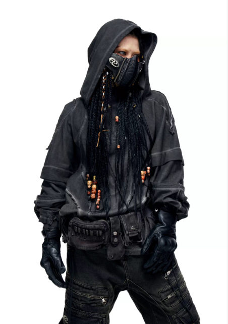 Raw Seam Deconstruction Hoodie