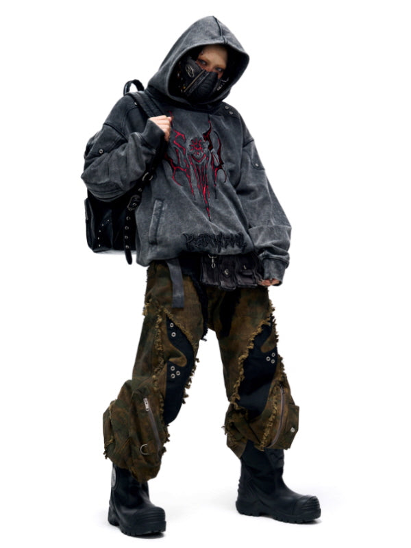 Grommet Washed Graphic Hoodie