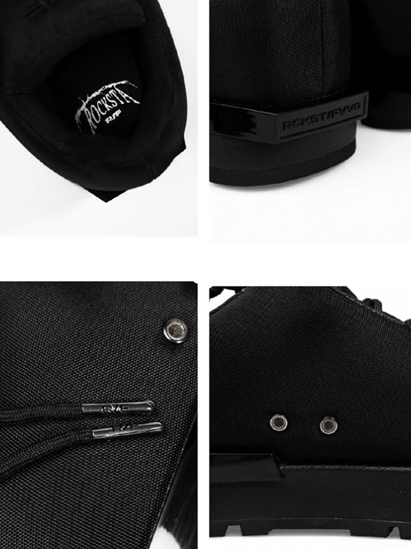 FVVO x ROCKSTA THICK SOLED LOW-CUT BOOTS