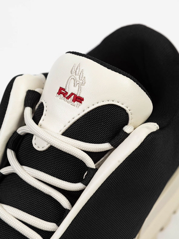 FVVO x MAOZYWORLD THICK SOLED LOW BOOTS