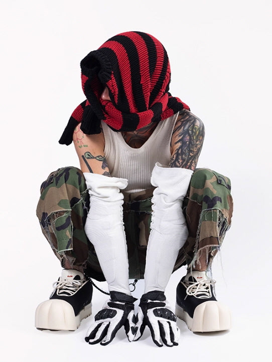 FVVO x MAOZYWORLD THICK SOLED LOW BOOTS