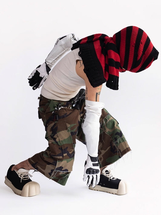 FVVO x MAOZYWORLD THICK SOLED LOW BOOTS