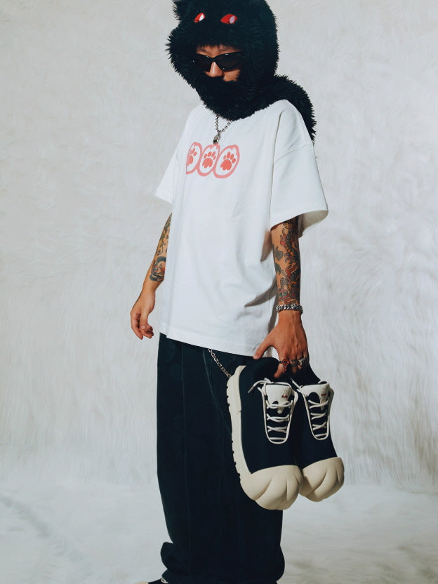 FVVO x MAOZYWORLD THICK SOLED LOW BOOTS