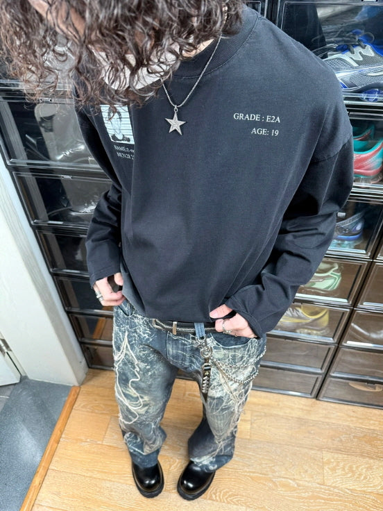 Prisoner Graphic Long Sleeve Tee