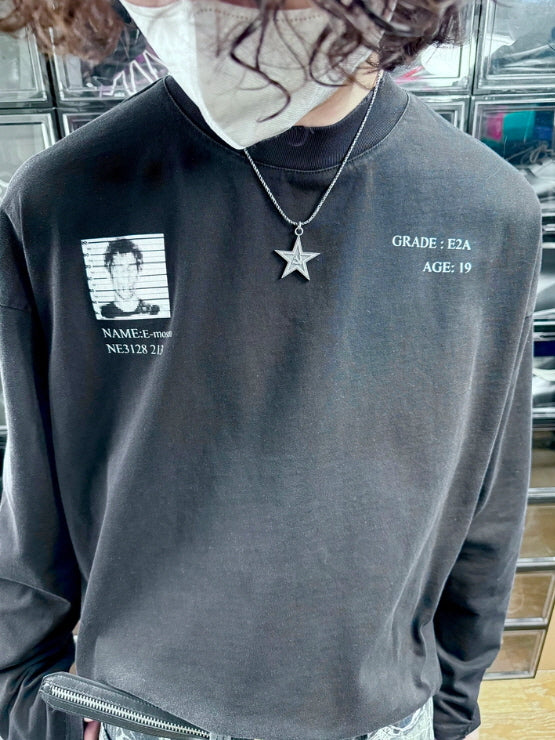 Prisoner Graphic Long Sleeve Tee