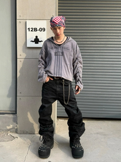 The Fourth Wall Vintage Gray Hoodie