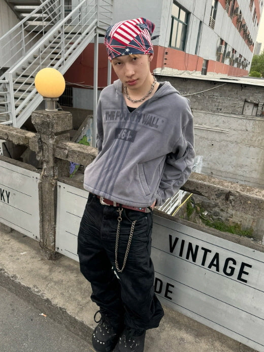 The Fourth Wall Vintage Gray Hoodie