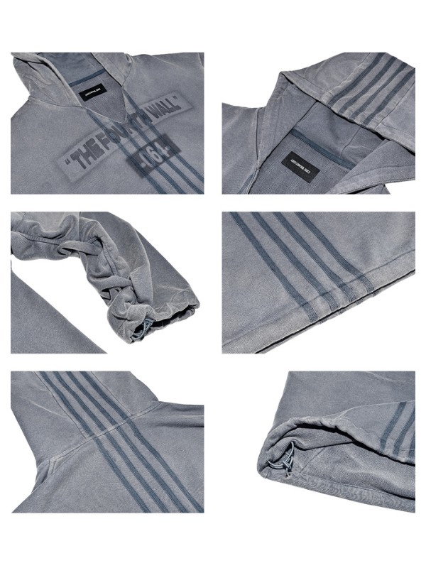 The Fourth Wall Vintage Gray Hoodie