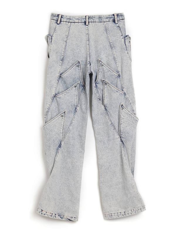 Artcore Washed Denim Trousers