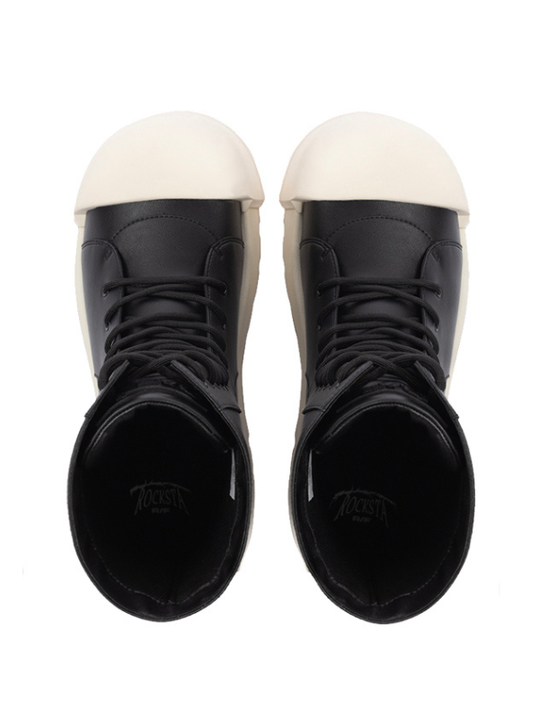 FVVO x ROCKSTA IRONCLAD BEETLE PU LOW BOOTS