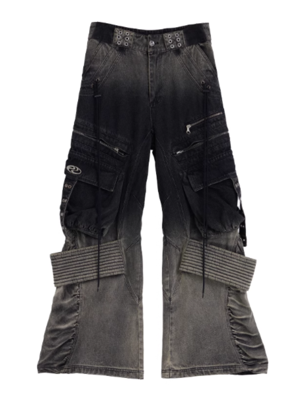 Dystopian Desert Layered Cargo Pants