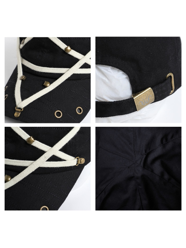 Pentagram Strap Devil Horn Cap