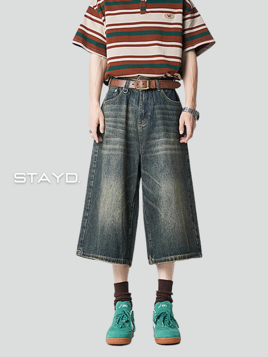 韓国系メンズファッションブランドSTAYDのリラックス感とストリート感を表現したコーディネート。 