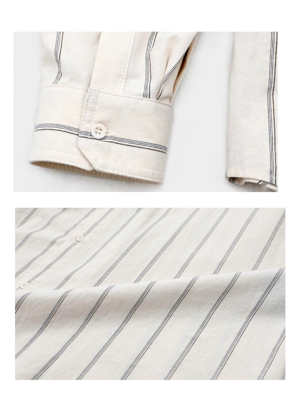 MasonPrince Stripe Logo Shirt