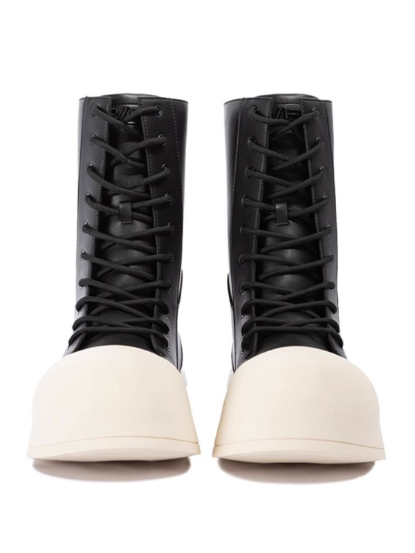 FVVO x ROCKSTA IRONCLAD BEETLE PU LOW BOOTS