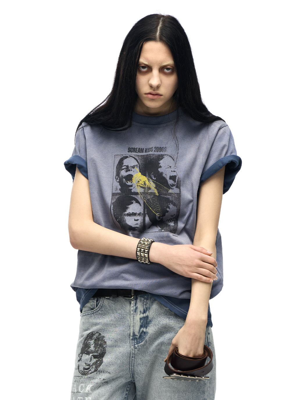 Washed Gradient Blue T-Shirt