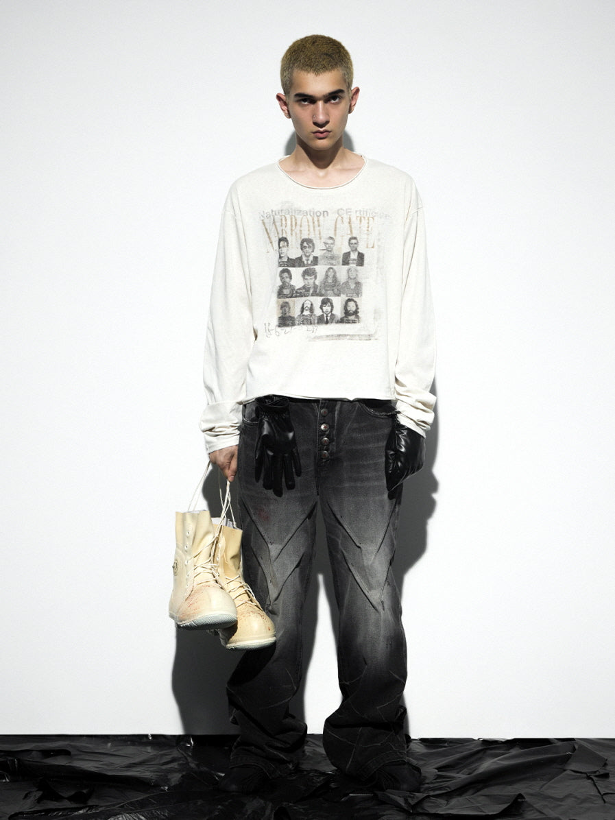Narrow Gate Photo Print Long Sleeve Tee