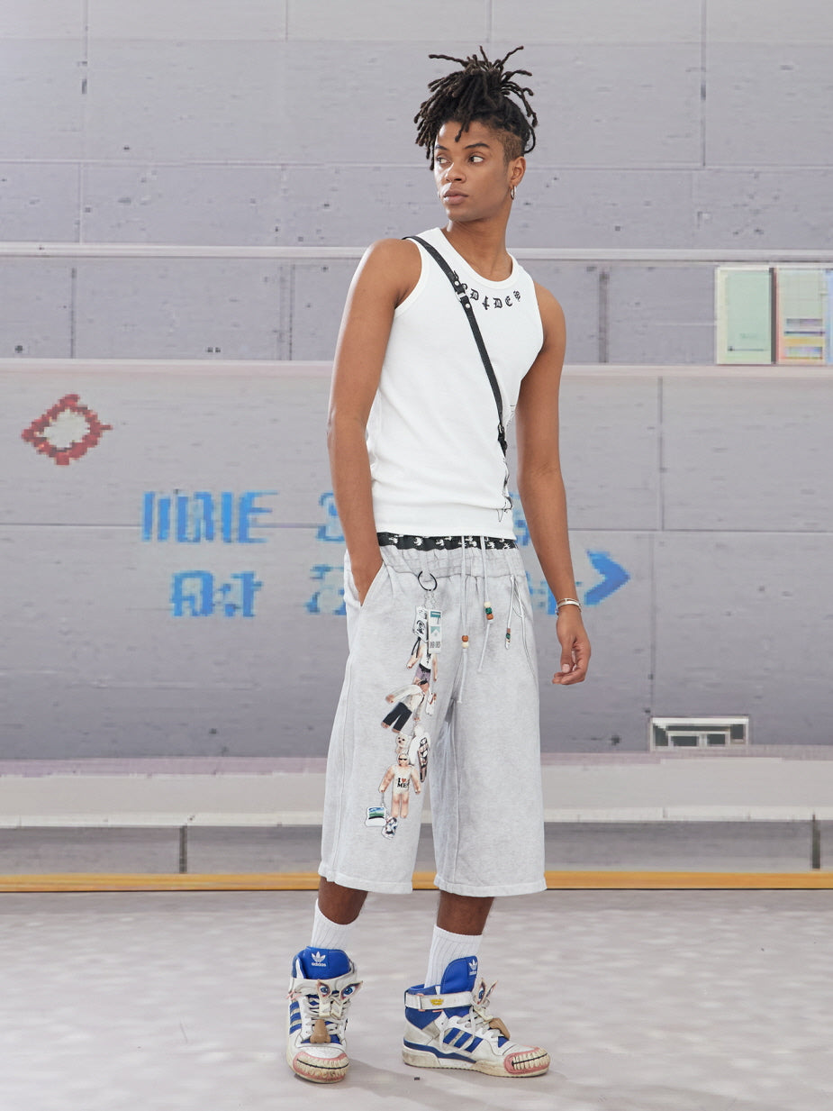 Doll Charm Sweat Short Pants