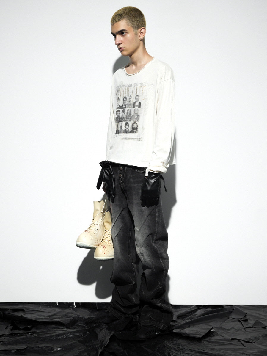 Narrow Gate Photo Print Long Sleeve Tee
