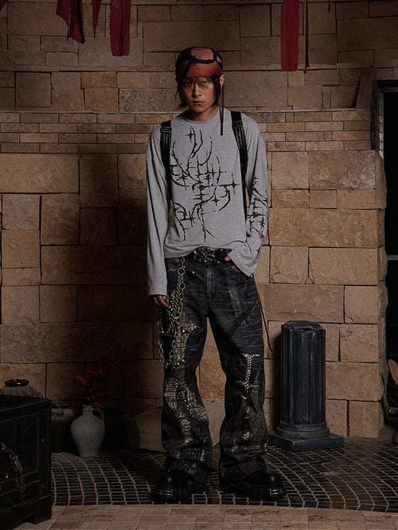 Burnt Edge Graffiti Bandana