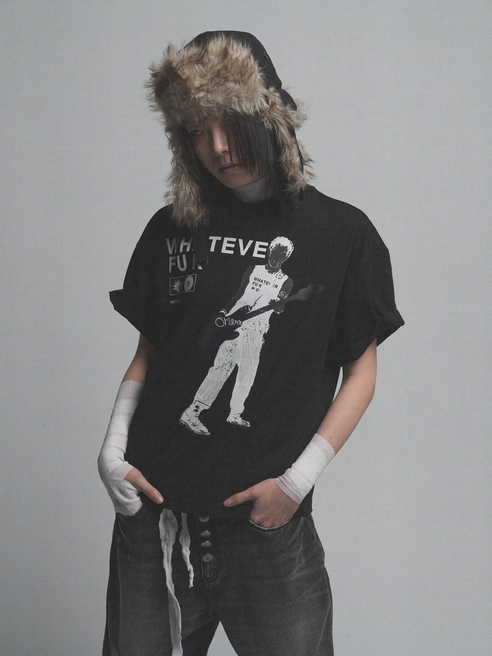 Whatever FU*K E-BOI Graphic Tee