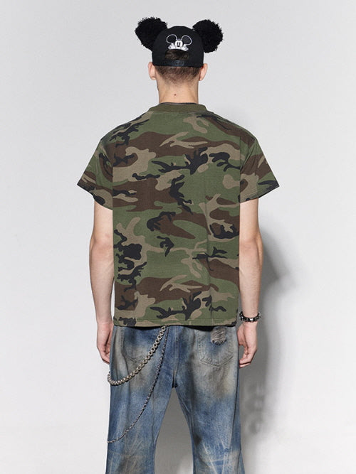 Combat Graphic Camo Tee