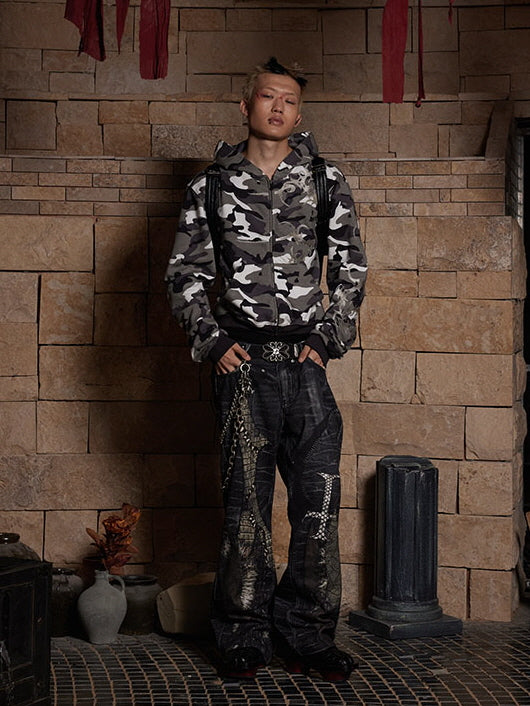 Urban Camouflage Dragon Hoodie