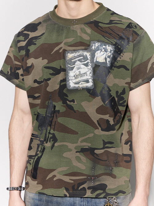 Combat Graphic Camo Tee