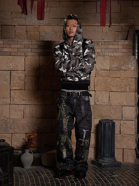 Urban Camouflage Dragon Hoodie