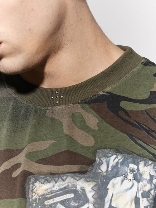 Combat Graphic Camo Tee
