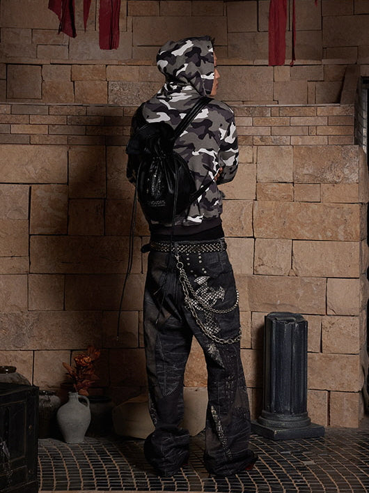 Urban Camouflage Dragon Hoodie
