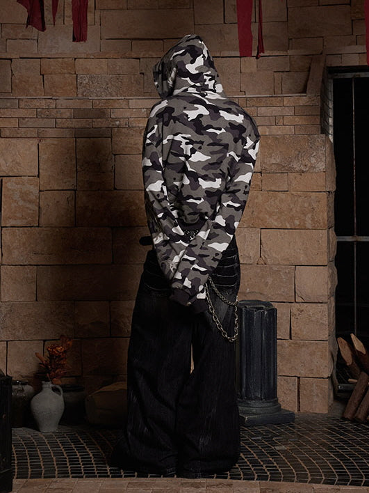 Urban Camouflage Dragon Hoodie