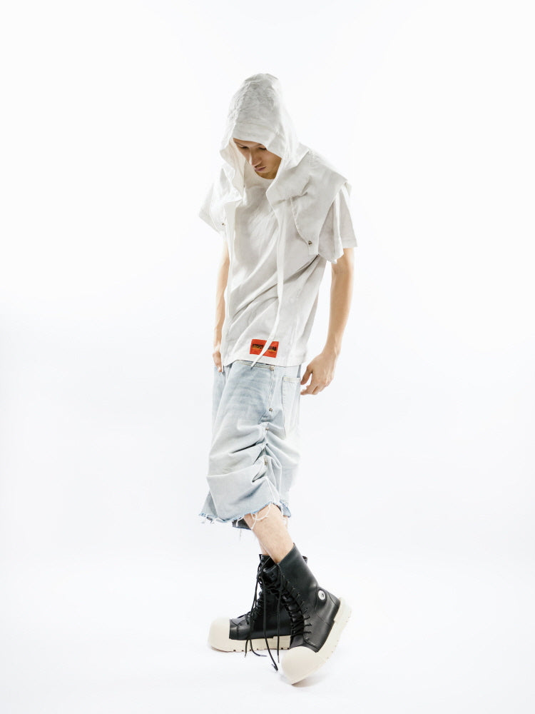 FVVO x ROCKSTA IRONCLAD BEETLE PU LOW BOOTS