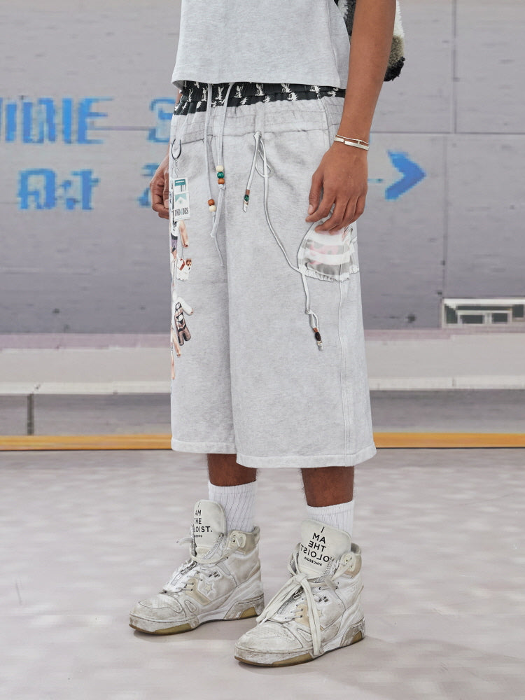 Doll Charm Sweat Short Pants