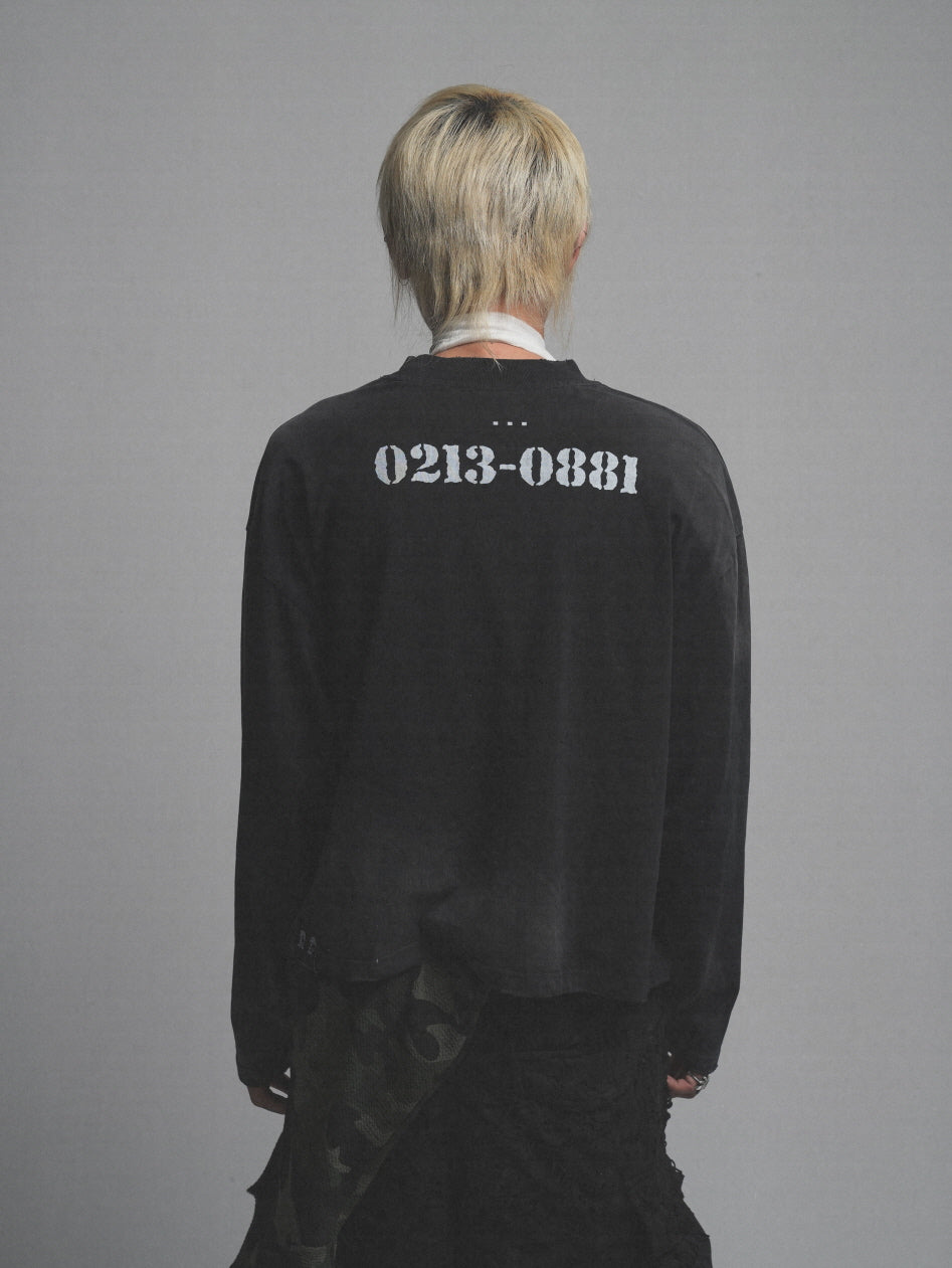 Prisoner Graphic Long Sleeve Tee