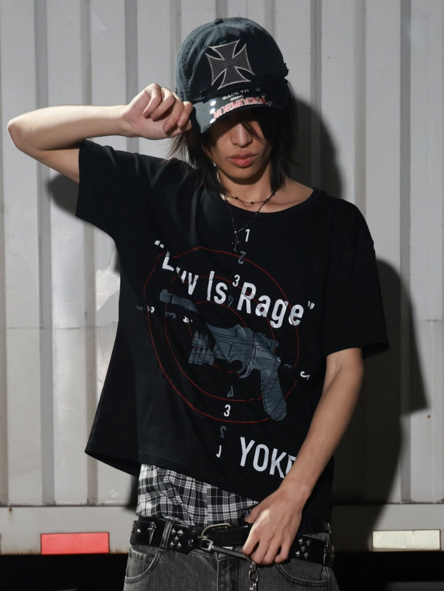 BACK TO 2000 Cross Patch Distressed Cap