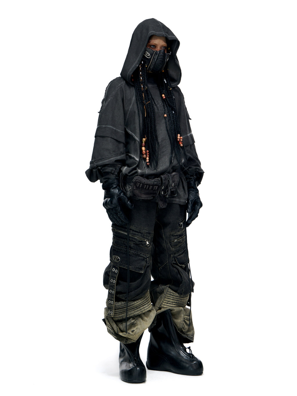 Dystopian Desert Layered Cargo Pants