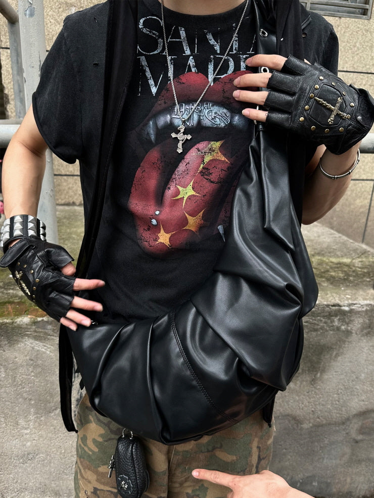 Santa Maria Vampire Tongue Graphic Tee