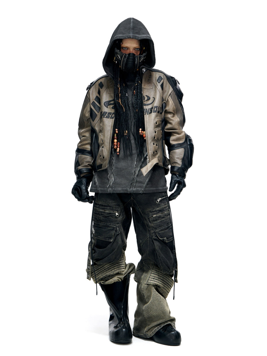 Dystopian Desert Layered Cargo Pants