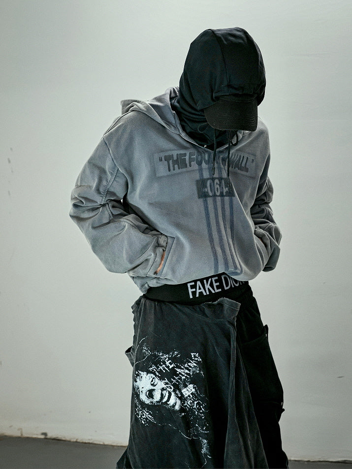 The Fourth Wall Vintage Gray Hoodie